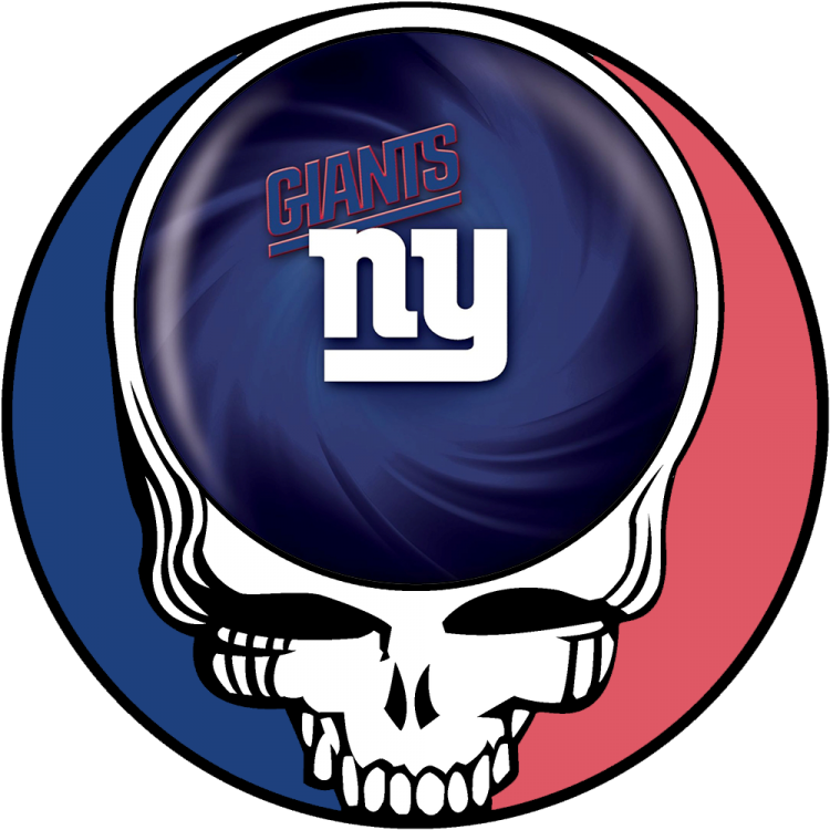 New York Giants skull logo DIY iron on transfer (heat transfer)